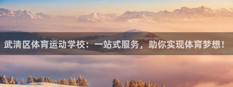 MK体育官方正版app科技:武清区体育运动学校:一站式服务,